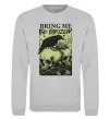 Світшот Bring me the Horizon черепи Сірий меланж фото