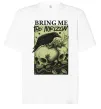 Футболка Оверсайз Bring me the Horizon черепи Белый фото