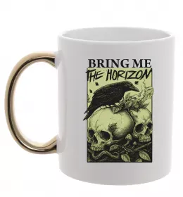 Чашка з кольоровою ручкою