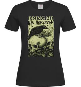 Женская футболка Bring me the Horizon черепи