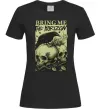 Жіноча футболка Bring me the Horizon черепи Чорний фото