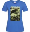 Жіноча футболка Bring me the Horizon черепи Яскраво-синій фото