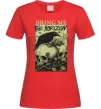 Жіноча футболка Bring me the Horizon черепи Червоний фото