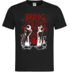 Мужская футболка Bring me the Horizon Eyes Черный фото
