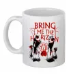 Чашка керамічна Bring me the Horizon Eyes Білий фото