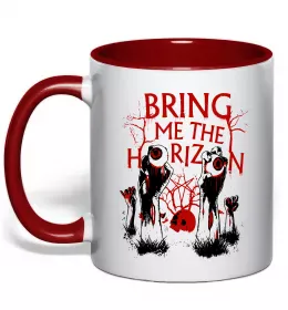 Чашка з кольоровою ручкою