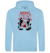 Чоловіча толстовка (худі) Bring me the Horizon Eyes Блакитний фото