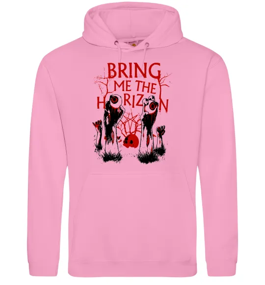Жіноча толстовка (худі) Bring me the Horizon Eyes Рожевий фото