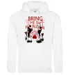 Женская толстовка (худи) Bring me the Horizon Eyes Белый фото