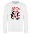 Світшот Bring me the Horizon Eyes Білий фото