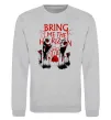 Світшот Bring me the Horizon Eyes Сірий меланж фото