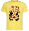 Мужская футболка Bring me the Horizon Eyes Лимонный фото