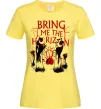 Жіноча футболка Bring me the Horizon Eyes Лимонний фото
