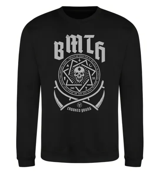 Свитшот BMTH Crooked young Черный фото