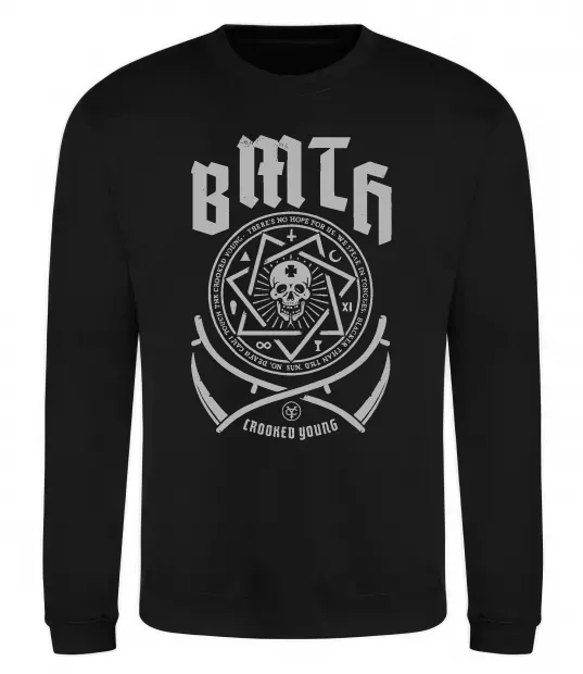 Свитшот BMTH Crooked young Черный фото