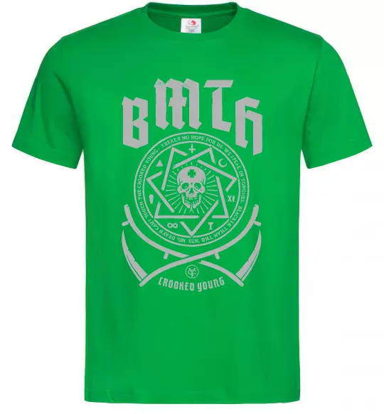 Чоловіча футболка BMTH Crooked young Зелений фото