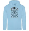 Мужская толстовка (худи) BMTH Crooked young Голубой фото