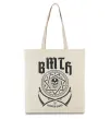 Эко-сумка BMTH Crooked young Бежевый фото