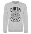 Свитшот BMTH Crooked young Серый меланж фото