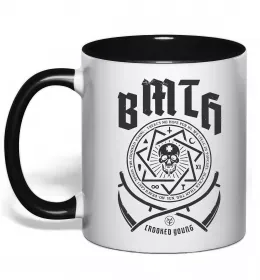 Чашка з кольоровою ручкою