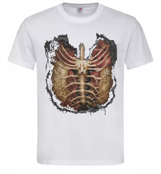 Чоловіча футболка BMTH Ribcage Білий фото