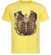 Чоловіча футболка BMTH Ribcage Лимонний фото
