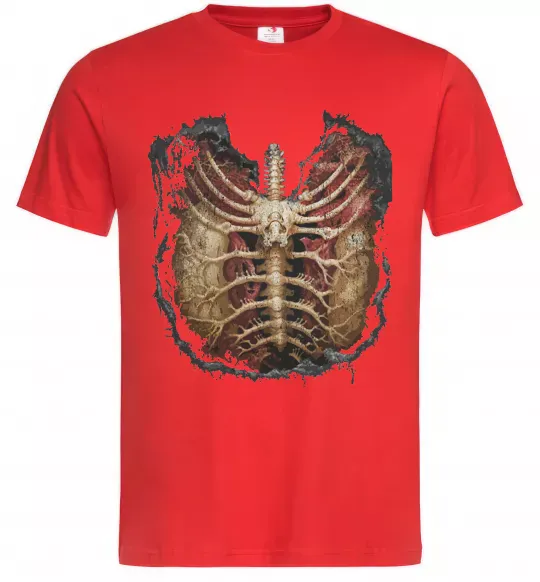 Чоловіча футболка BMTH Ribcage Червоний фото