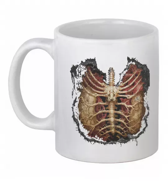 Чашка керамическая BMTH Ribcage Белый фото