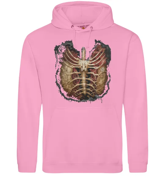 Женская толстовка (худи) BMTH Ribcage Розовый фото