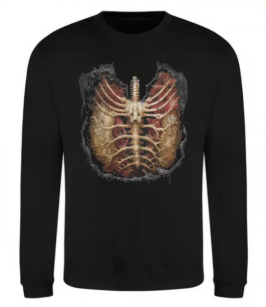 Свитшот BMTH Ribcage Черный фото