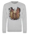 Свитшот BMTH Ribcage Серый меланж фото
