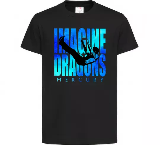 Дитяча футболка Imagine Dragons Mercury Чорний фото