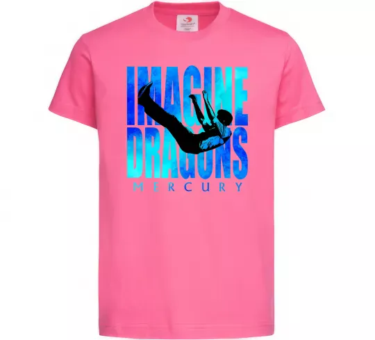 Дитяча футболка Imagine Dragons Mercury Яскраво-рожевий фото