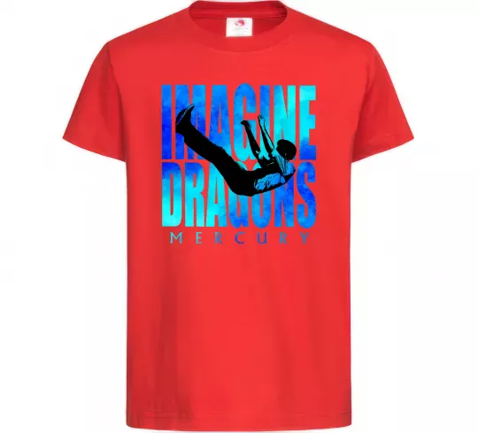 Дитяча футболка Imagine Dragons Mercury Червоний фото