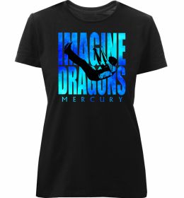 Женская премиум футболка Imagine Dragons Mercury