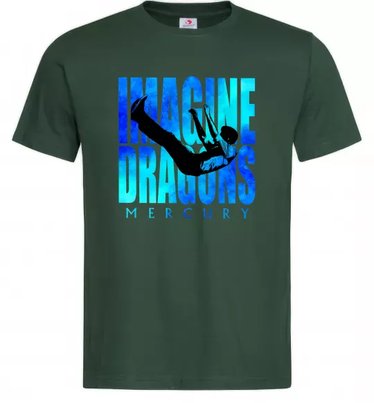 Мужская футболка Imagine Dragons Mercury Темно-зеленый фото