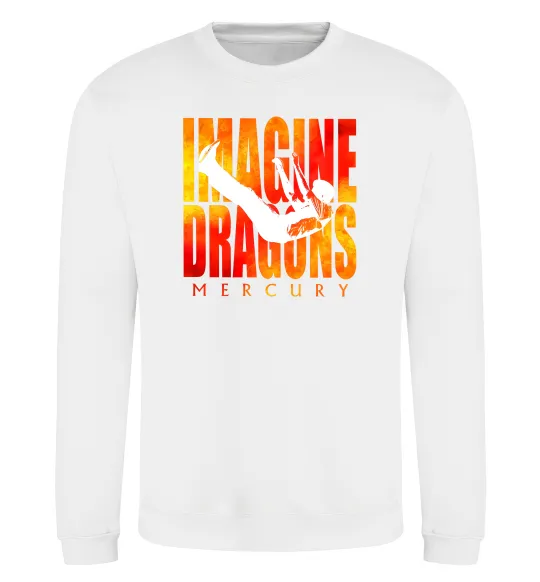 Свитшот Imagine Dragons Mercury Белый фото