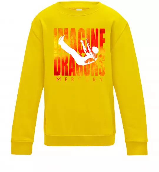 Дитячий світшот Imagine Dragons Mercury Сонячно жовтий фото