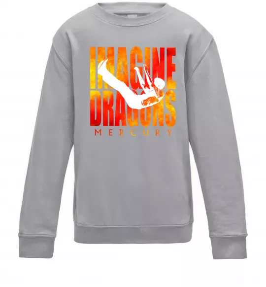 Дитячий світшот Imagine Dragons Mercury Сірий меланж фото