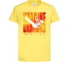 Дитяча футболка Imagine Dragons Mercury Лимонний фото