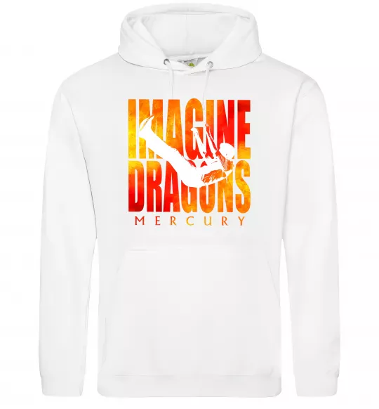 Жіноча толстовка (худі) Imagine Dragons Mercury Білий фото