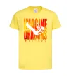 Дитяча футболка Imagine Dragons Mercury Лимонний фото