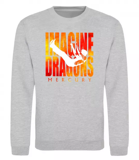 Свитшот Imagine Dragons Mercury Серый меланж фото