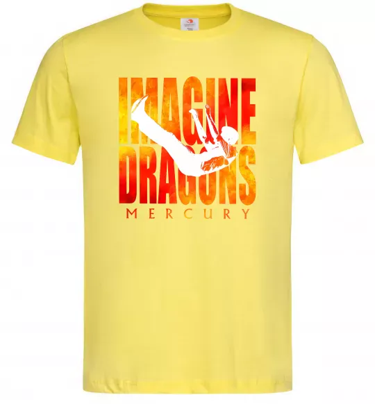 Мужская футболка Imagine Dragons Mercury Лимонный фото