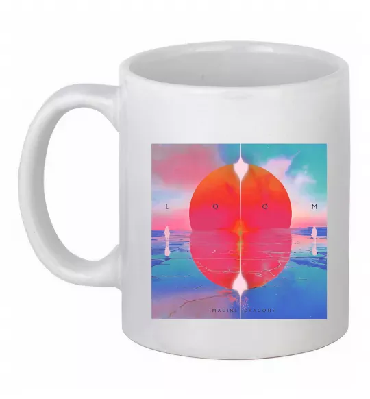 Чашка керамічна Imagine Dragons Loom Білий фото