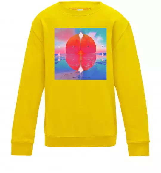 Детский Свитшот Imagine Dragons Loom Солнечно желтый фото