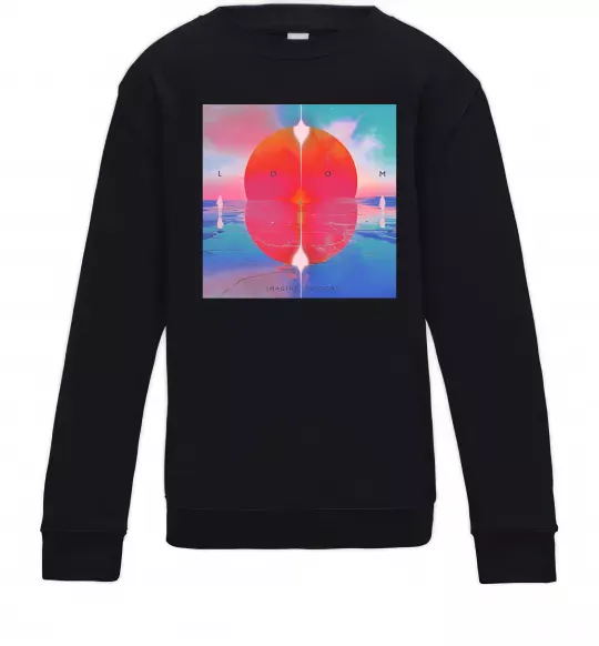 Детский Свитшот Imagine Dragons Loom Черный фото