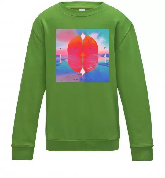 Детский Свитшот Imagine Dragons Loom Лаймовый фото