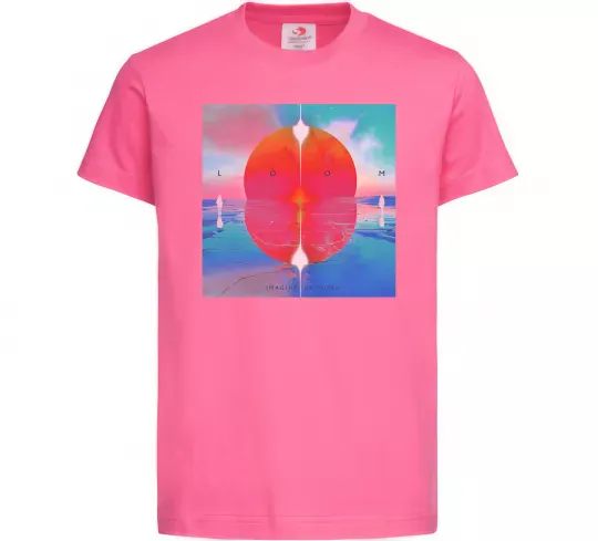 Детская футболка Imagine Dragons Loom Ярко-розовый фото