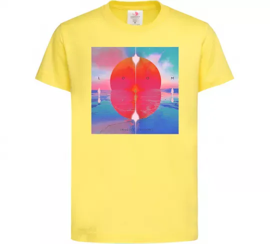 Детская футболка Imagine Dragons Loom Лимонный фото